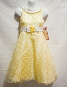 lemon occasion dress
