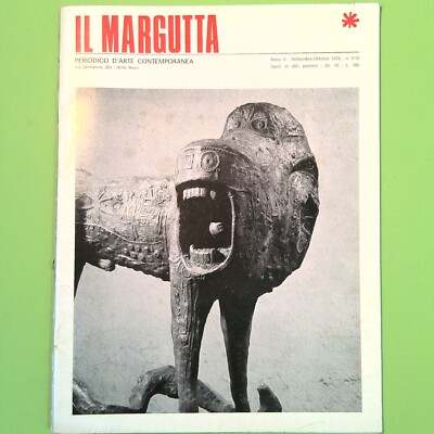 IL MARGUTTA SEPTEMBER OKTOBER 1972 NR. 9-10