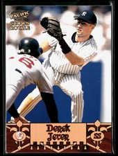 Derek Jeter 1998 Pacific Crown Royale #15 Diamond Knights New York Yankees