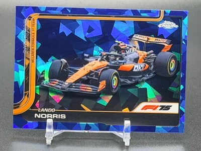2025 Topps Chrome Sapphire F1 Formula 1 #77 Lando Norris