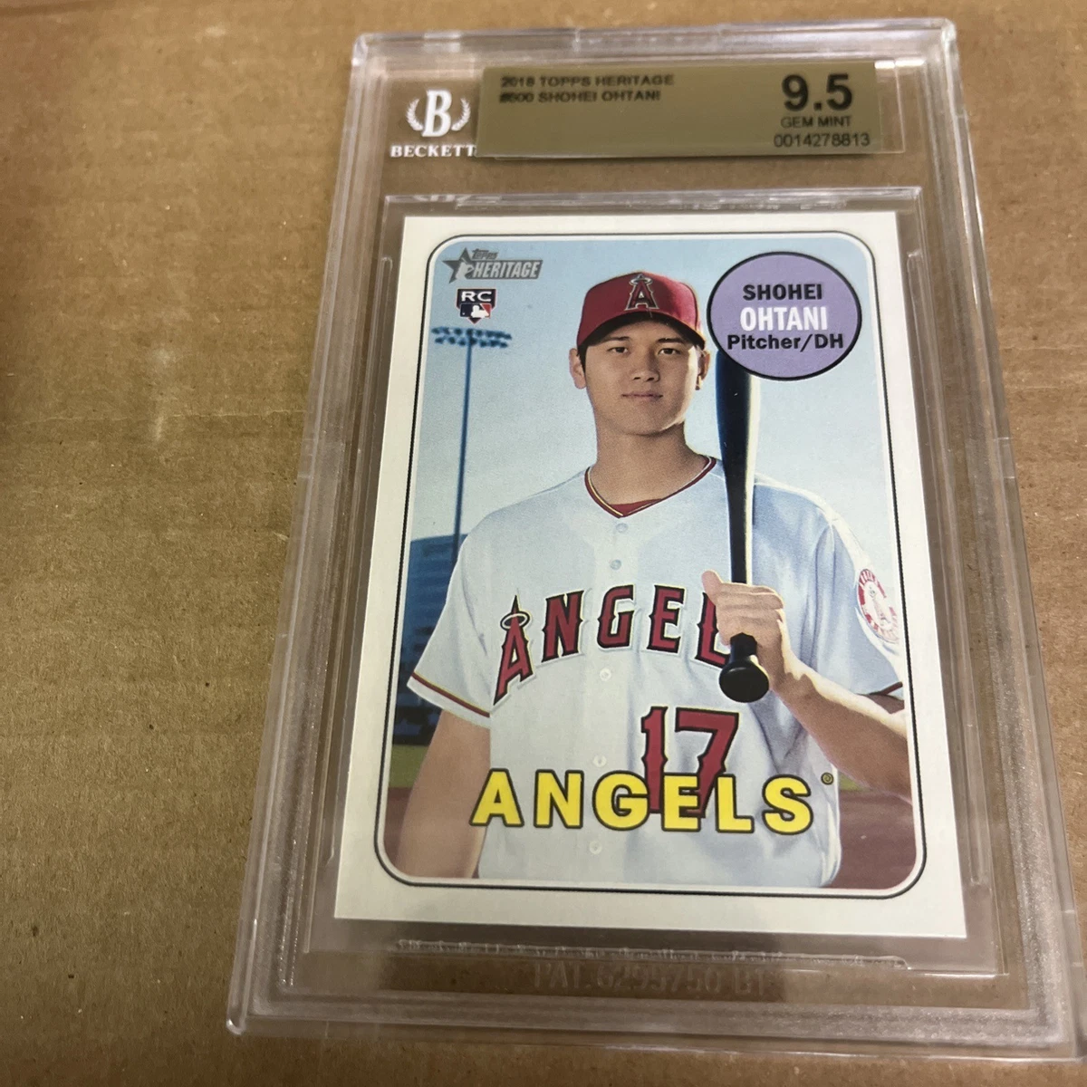 Shohei Ohtani Beckett Grading Services (BGS) Baseball Sports