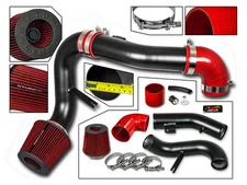 Cold Air Intake Kit MATT BLACK + RED Filter For 05-10 Cobalt 2.2L L4 LT LS LTZ