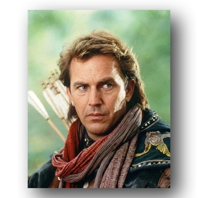 Kevin Costner Photo 8x10 Robin Hood Prince Of Thieves 1991 Alnwick Castle Set-4
