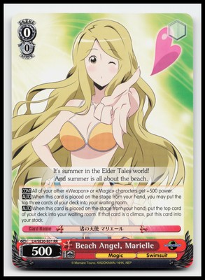 Beach Angel, Marielle - LOG HORIZON LH/SE20-E01 RR Weiss Schwarz