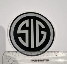Sig Sauer Logo Sticker 4 Free Shipping