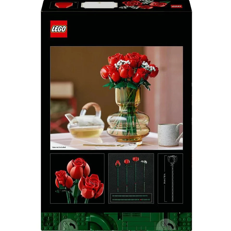 LEGO Botanicals 10328 Bouquet of Roses, Foto 3 von 3