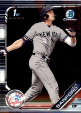 2019 Bowman Chrome Draft #BDC82 Jake Sanford - BB