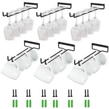 Support en verre à base suspendue, porte verre à pied, porte verres suspendus...