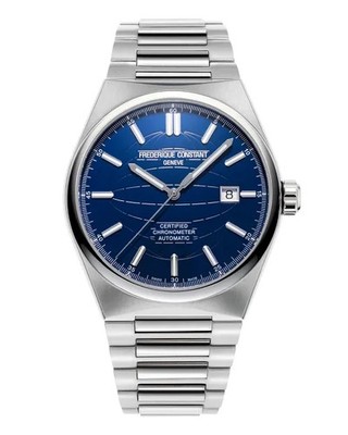 Frederique Constant Men's Highlife Automatic Date Silver Watch 41MM FC-303N4NH6B