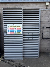 Industrial Door Pair - 77.5cm x 207.5cm each