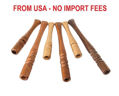 Set of 6 Wooden Handmade Regular Cigarette Holders
