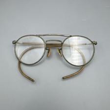 Vintage Willson No. 4 Safety Goggles 25 Clear Eyeglasses Steampunk Antique