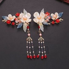 Hanfu Headpiece Hairpin Tassel Ancient Style Hair Accessories Side Clip Talisman