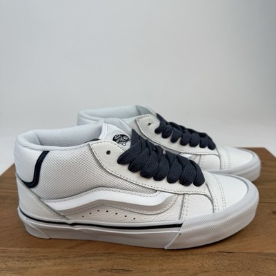 New NIB Womens Vans Knu Mid Utility Lace White Skate Sneakers Shoes Size 6.5 M