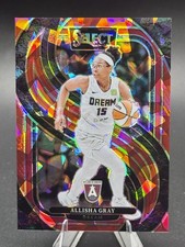 2025 Panini Select WNBA #171 Allisha Gray Red Ice Prizms #/299