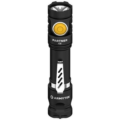 ArmyTek F07802W Partner C2 Magnet USB Warm LED (Single Color) Pocket Flashlight co