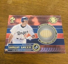 SHAWN GREEN DODGERS UD CERTIFIED GENUINE AUTHENTIC GAME USED BASEBALL BAT