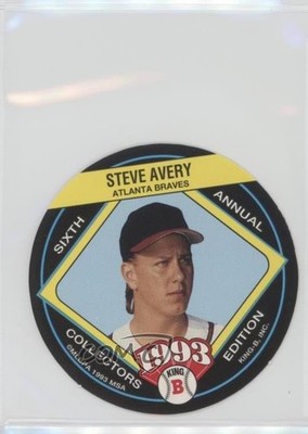 1993 King-B Collector's Edition Discs Steve Avery #5 1md