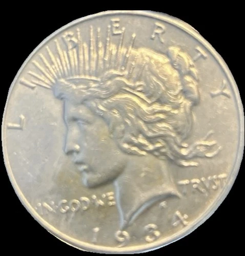 1934-P Peace Dollar — photo from another recent sale