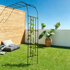 Half Side Garden Arch Trellis,Garden Arch Trellis, ArchwayTrellis for Yard/Patio