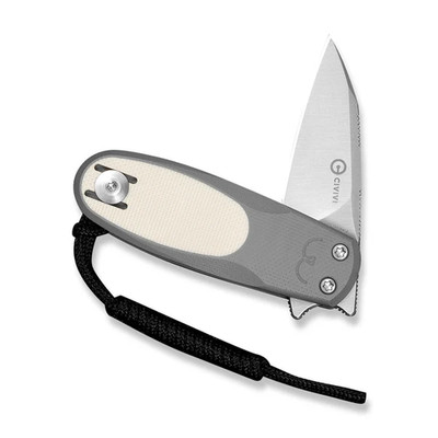 Civivi Knives Purr Slip Joint C25054-1 Gray & White G10 Nitro-V Stainless Knife