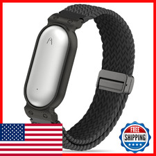 Bolesi Wristband for Plaud NotePin S/AI Voice Recorder Metal Case Nylon Strap
