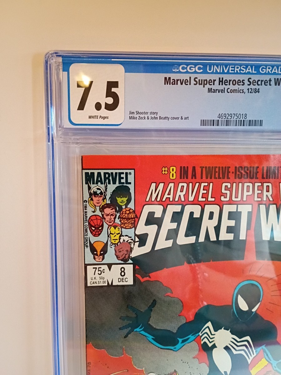 Marvel Super-Heroes Secret Wars #8 Newsstand Variant (Marvel