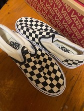 Vans Slip On Checkerboard Womens size 7 Mens size 5.5 NEW NO BOX 