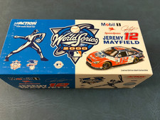 2000 Jeremy Mayfield 12 Mobil 1 MLB World Series 1/24 Action Nascar Diecast