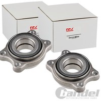 2X NTY RADLAGER-SATZ Vorne Beidseitig Passend FÜR Audi A6 A8 R8 VW Phaeton