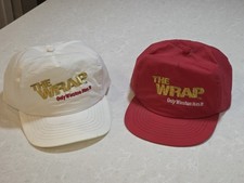    Vintage WINSTON "THE WRAP" 2 for 1 Price Snapbacks Hats