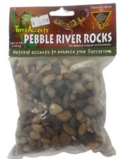 T-Rex Reptile Terrarium D cor -Terra Accents Pebble River Rocks