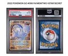 2022 POKEMON GO #086 FA/MEWTWO VSTAR SECRET PSA 8