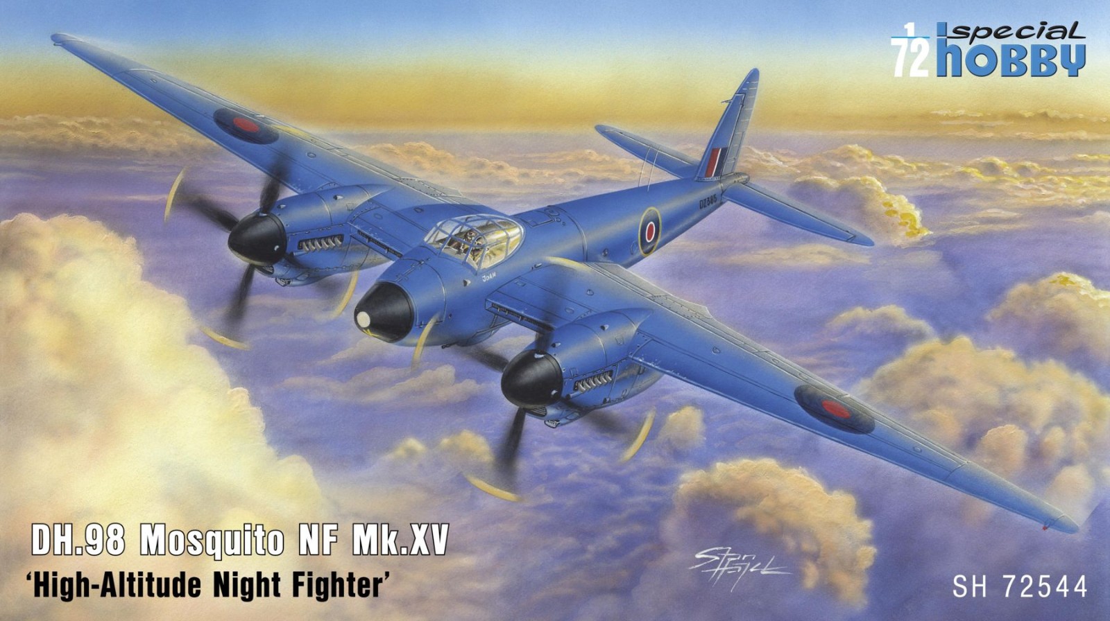 Kit de modélisme DH-98 Mosquito Special Hobby 1/72 pour reconstitutions historiques