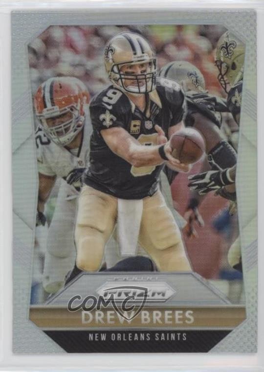 2015 Panini Prizm Silver Prizm Drew Brees #9 0w94
