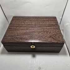 Vintage John Oster Model 12 Universal Clipper Set Tested Works w Wood Tone Case