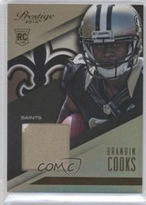 2014 Panini Prestige Rookie Jerseys Prime Brandin Cooks #BC Jumbo Patch 4p7