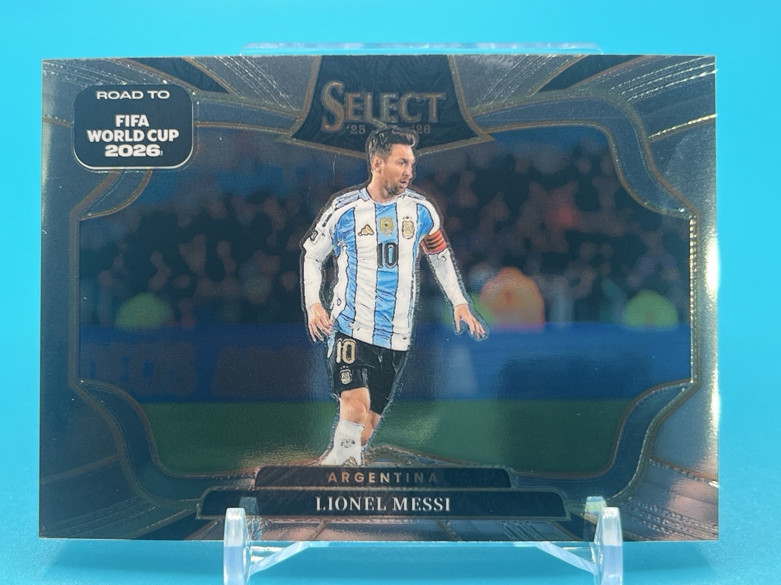 Panini Select RTWC 2026 Lionel Messi  9 Card Lot Prizm pink #’d, pink ice, mojo view 13