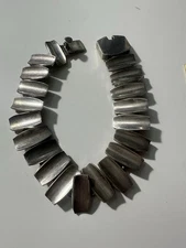 Vintage Taxco Mexico Sterling Silver Heavy Link Bracelet