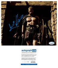 KELLAN LUTZ SIGNED TWILIGHT TARZAN HERCULES 8x10 PHOTO - ACOA COA