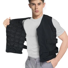 WORLD-BIO Instant Cooling Vest with 84 Ice Cells Adjustable Unisex Cold Vest ...