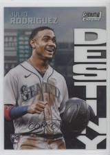 2022 Topps Stadium Club Chrome Dynasty and Destiny Julio Rodriguez #3B 6ns