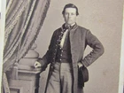 Civil War 10th Maine Infantry soldier Seth M. Keen cdv photograph