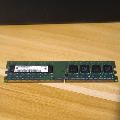 Qimonda 512MB DDR2 SDRAM DIMM PC2-5300U-555 240-Pin Memory HYS64T64000HU-3S-B