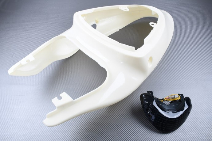 Carénage arrière brut et feu fumé pour moto Suzuki TL1000R 1998-2003