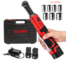 Electric Ratchet Wrench Set, 550 RPM Cordless Ratchet Wrench, 3/8" 18V Power