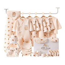 Little snugs, 26pcs Baby Clothes Set with Gift Box - Newborn Baby Boy and Girl