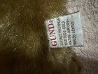 VINTAGE Gund Teddy Bear *MINKY* Plush 14" Brown Faux Mink Stuffed Animal — photo 5