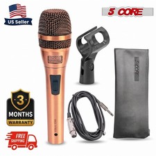5Core Metal Professional Wired Handheld Mic Karaoke Dynamic Microphone w XLR