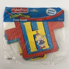 Vintage 2000 Party Goods Fisher Price Little People Jointed Banner